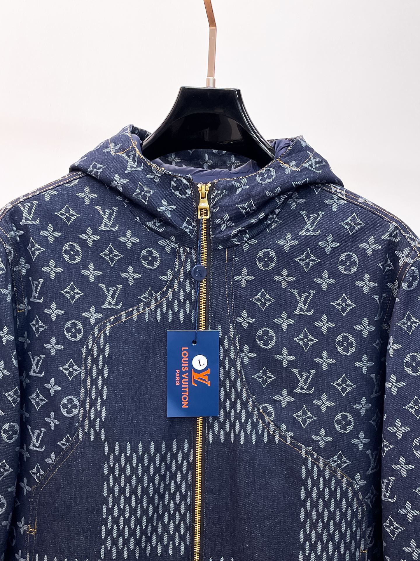 ルイ・ヴィトン冬のおしゃれカジュアルダウンジャケットメンズジャケット