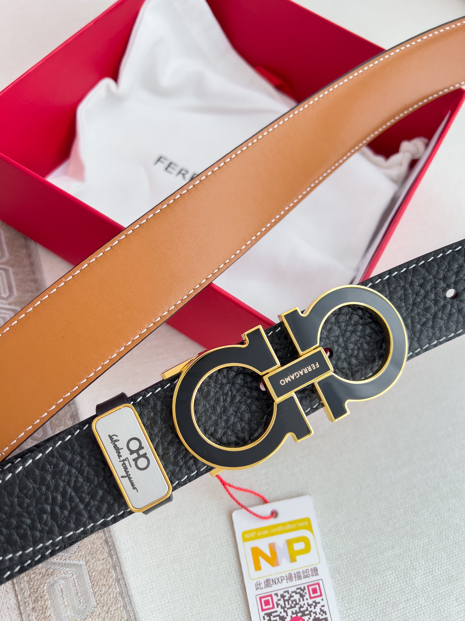 フェラガモ「Ferragamo」男性用ベルト