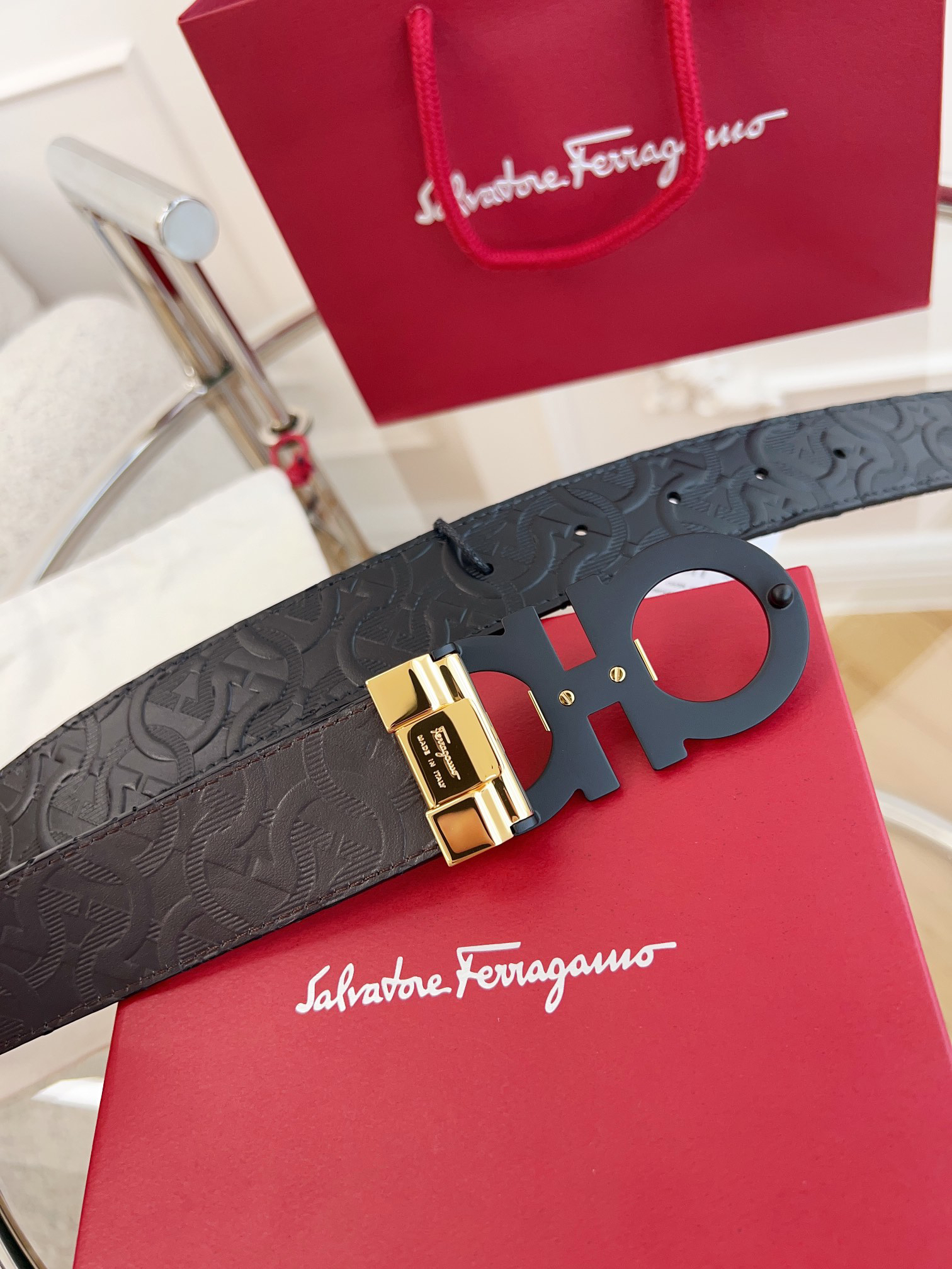 フェラガモ「Ferragamo」男性用ベルト