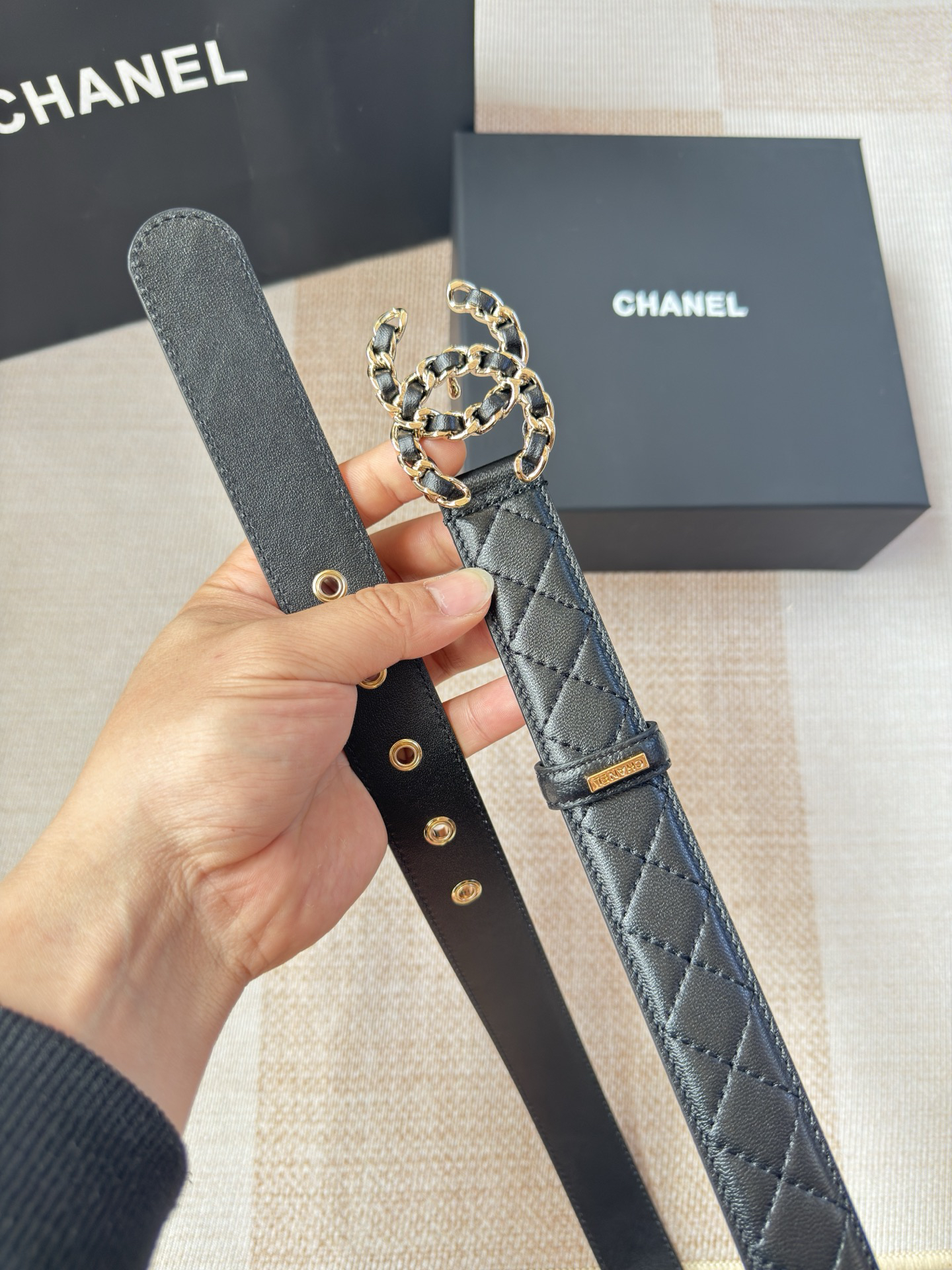 シャネル「Chanel」女性用ベルト