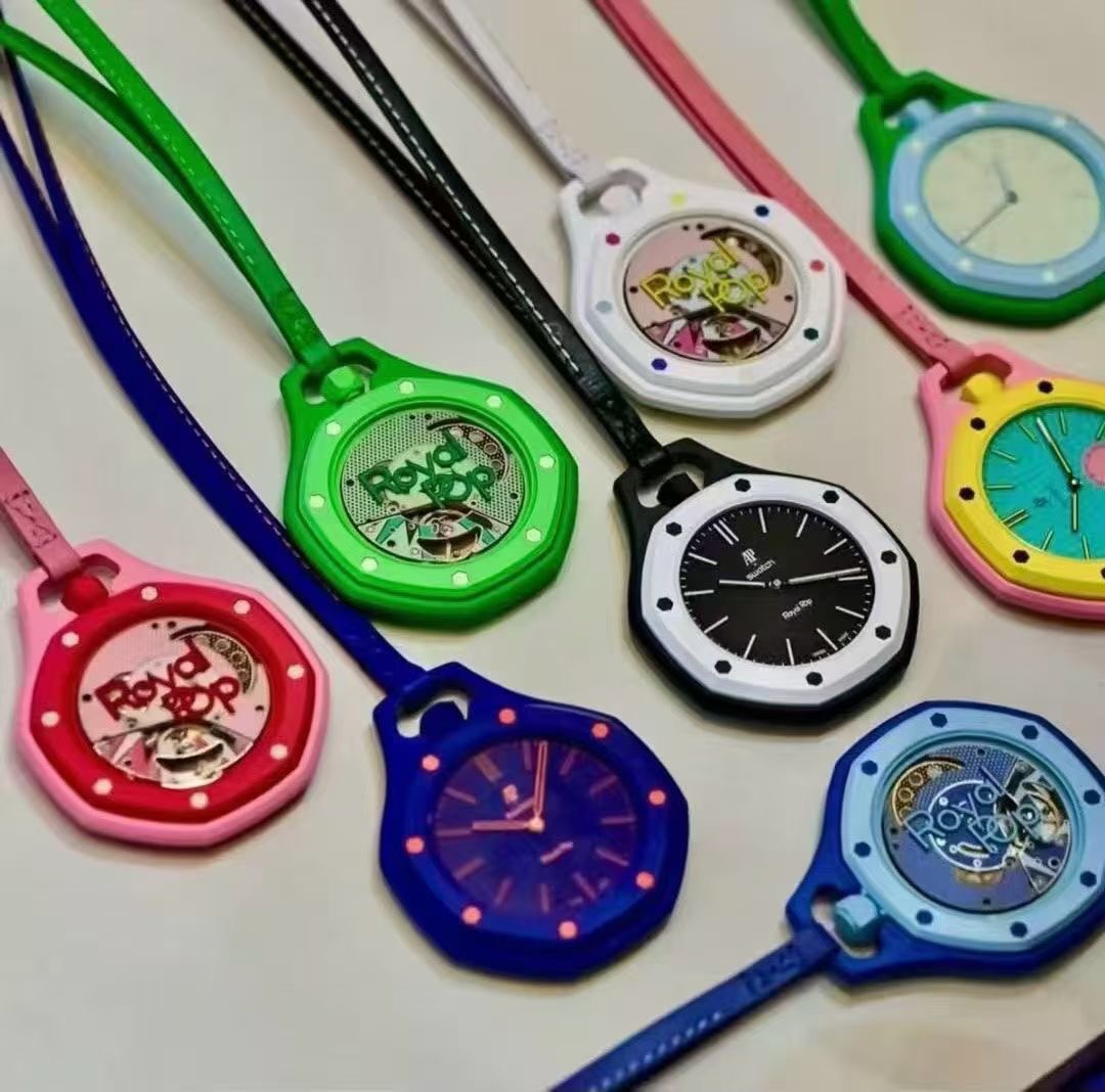 スウォッチ「Swatch」X AP Royal Pop 新作コラボ（AP×スウォッチ コラボモデル） クォーツモデル