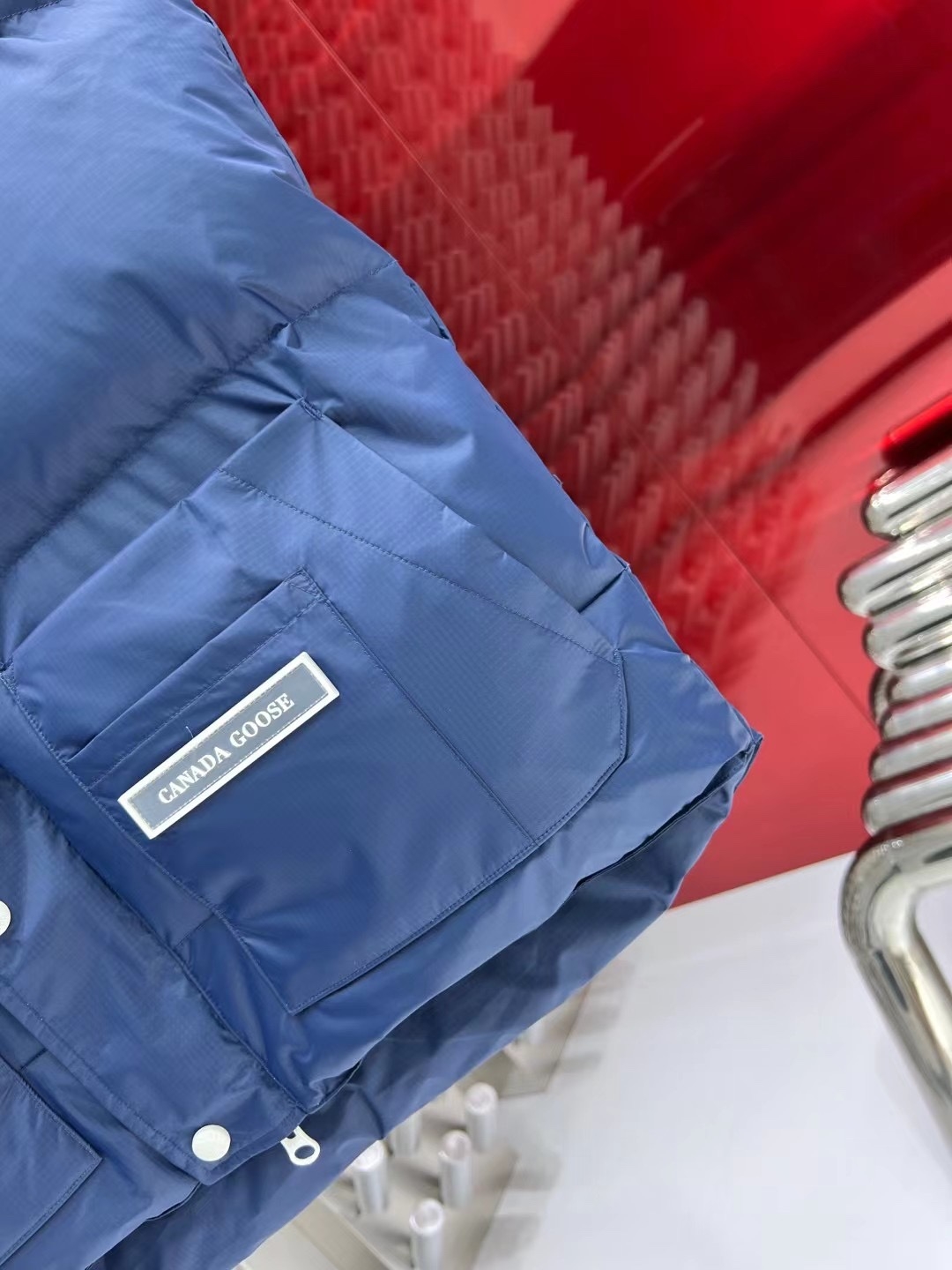 カナダグラス冬のダウンジャケットベスト