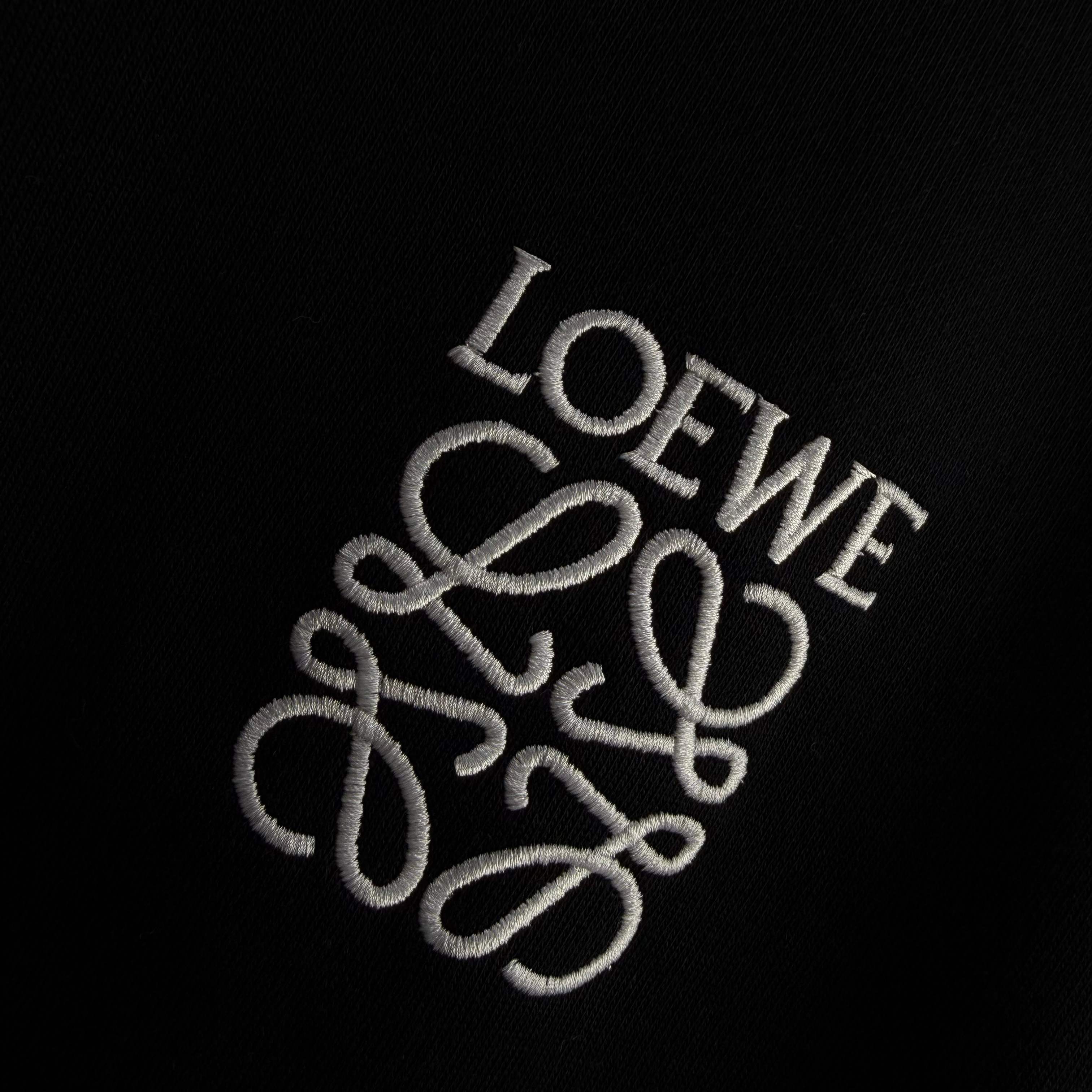 [ LOEWE ] ロエベ 冬の丸首パーカーおしゃれトップス