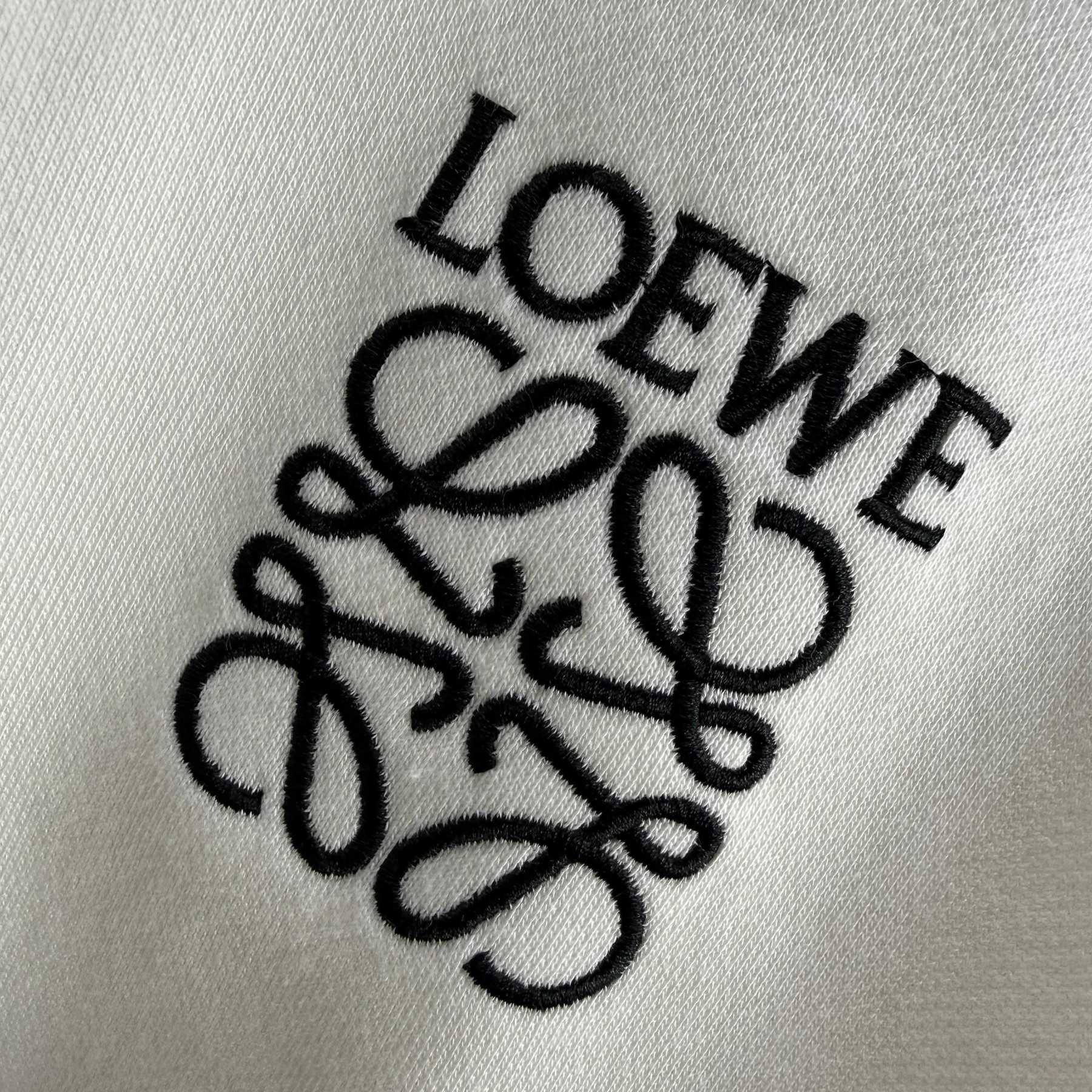 [ LOEWE ] ロエベ 冬の丸首パーカーおしゃれトップス