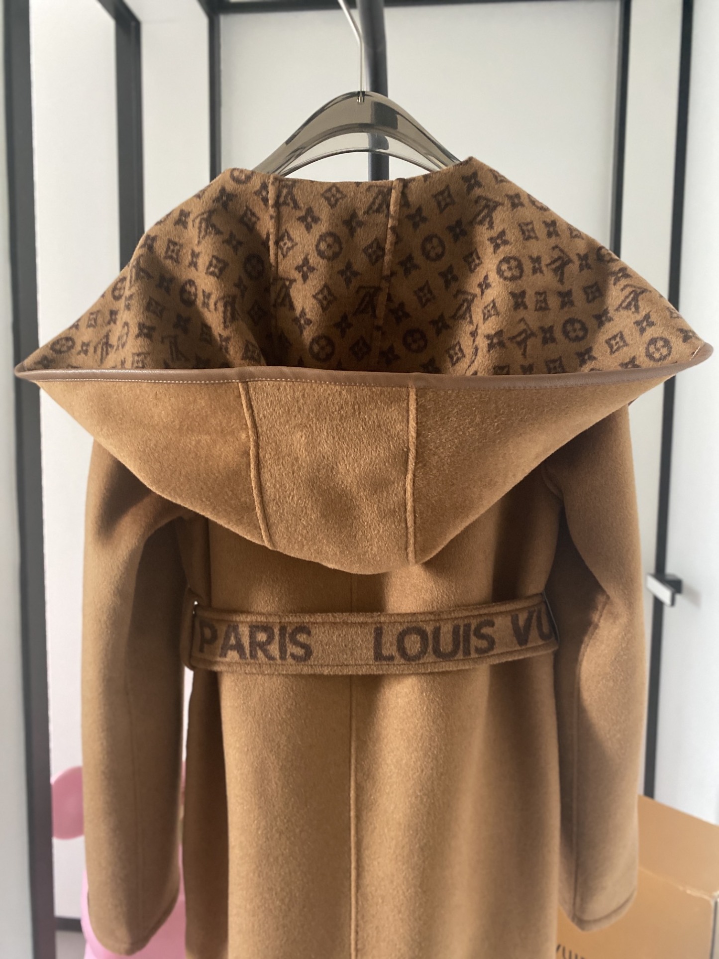 [ Louis Vuitton ] ルイ・ヴィトン  リバーシブルコートウールレディーストップス