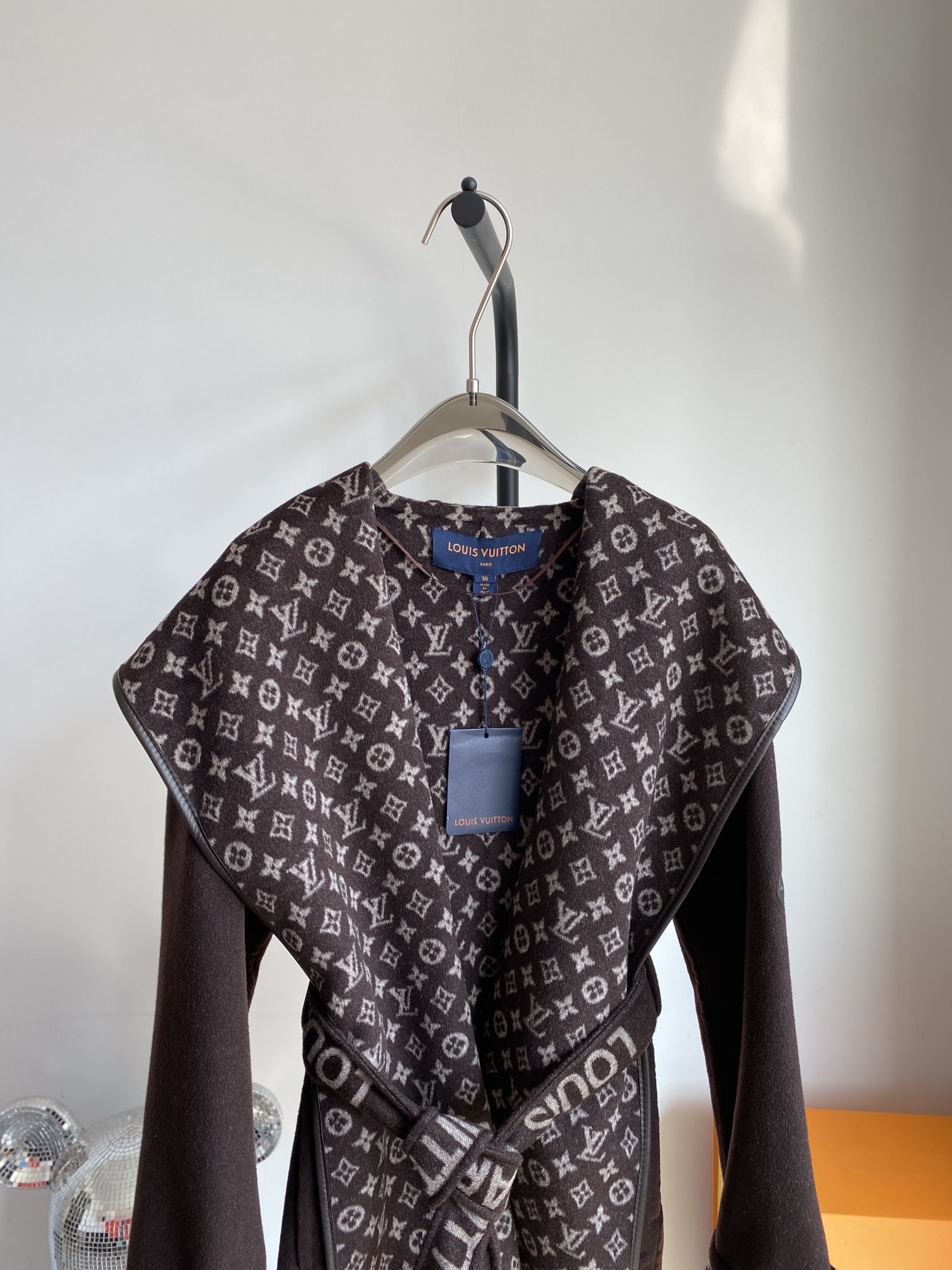 [ Louis Vuitton ] ルイ・ヴィトン  リバーシブルコートウールレディーストップス