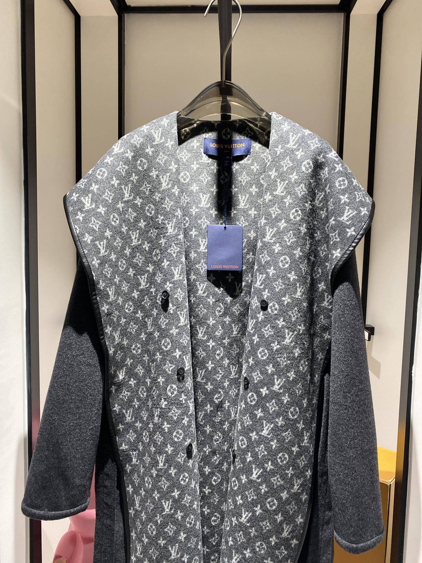 [ Louis Vuitton ] ルイ・ヴィトン  リバーシブルコートウールレディーストップス