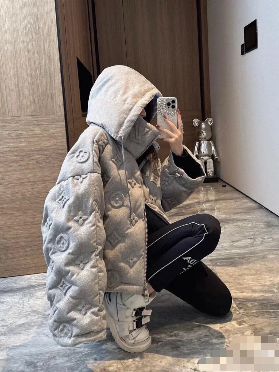 [ Louis Vuitton ] ルイ・ヴィトン冬のおしゃれカジュアルダウンジャケットメンズジャケット