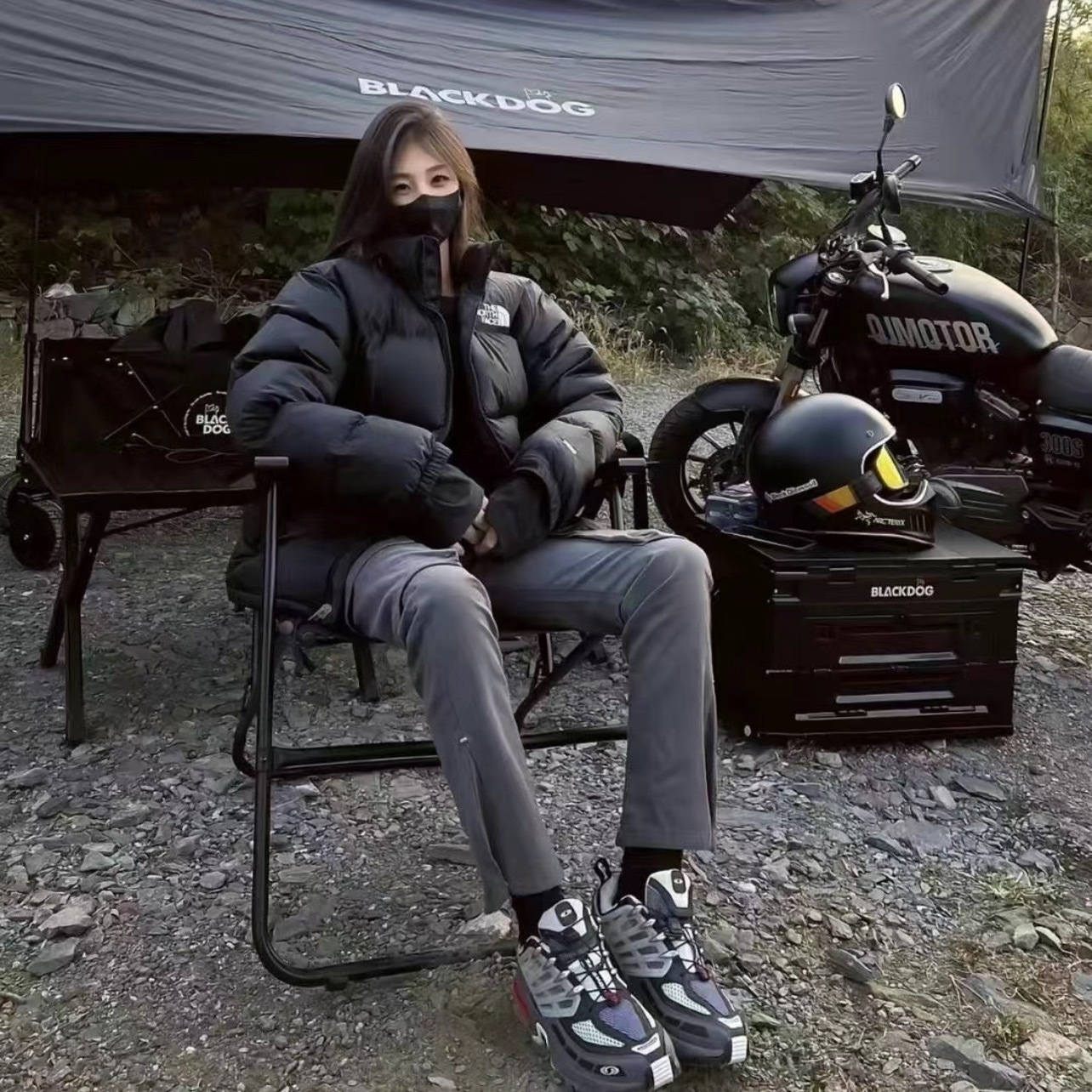 The North Face 1996 Nuptse 4 NCHアウトドアクラシックダウンジャケット