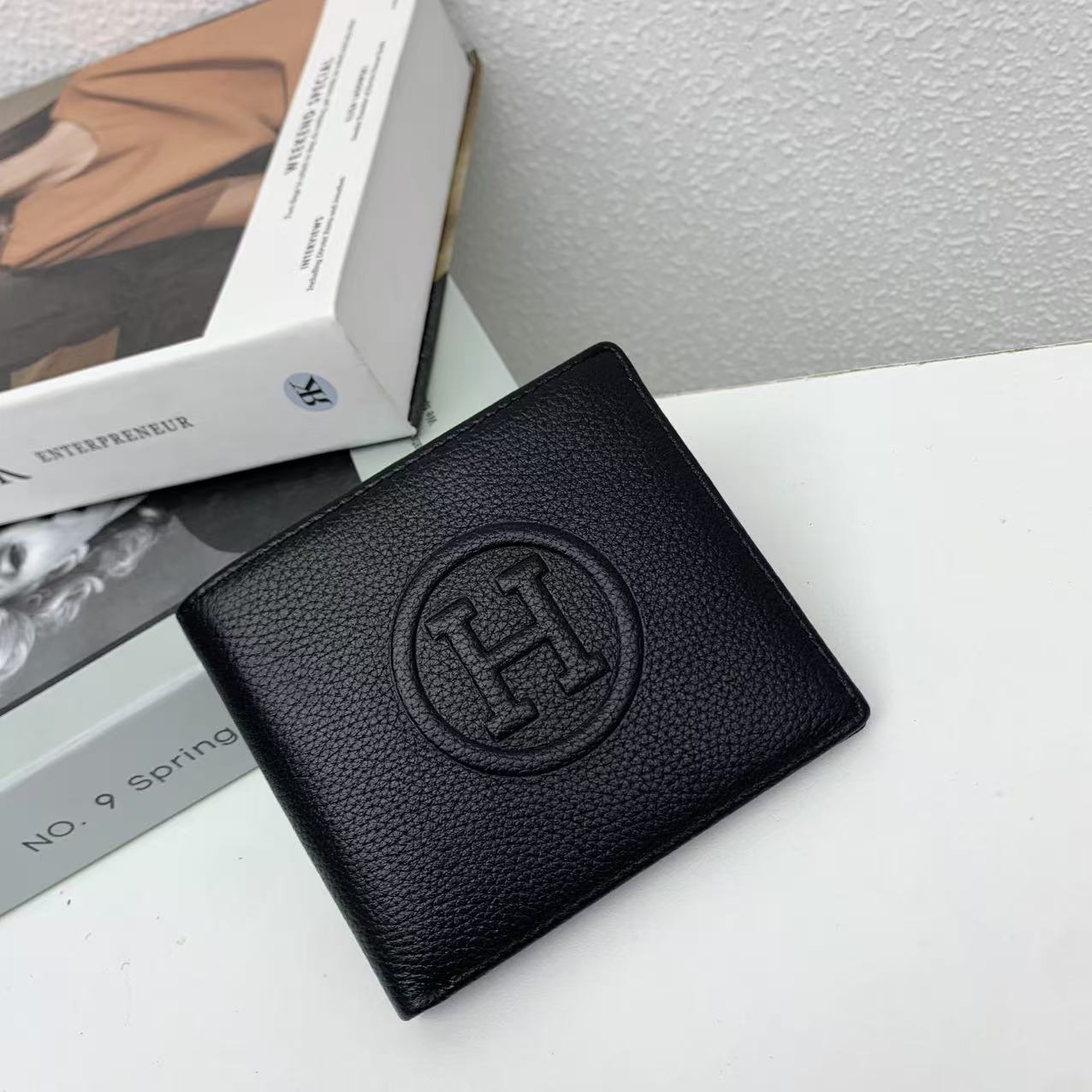 エルメス「Hermès」 レザーポケットウォレット