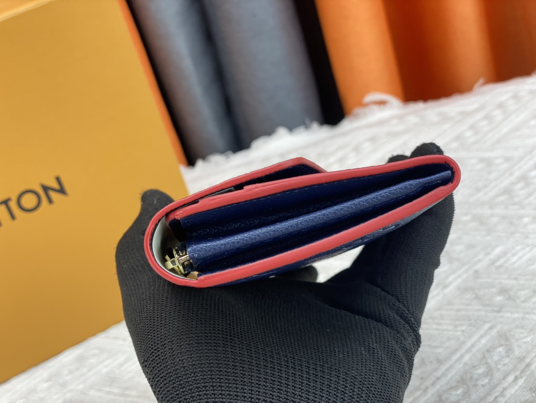 ルイ・ヴィトン「Louis Vuitton」レザーポケットウォレット レディース おしゃれ ショルダーバッグ