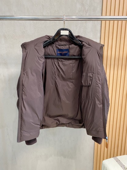 ルイ・ヴィトン冬のおしゃれカジュアルダウンジャケットメンズジャケット