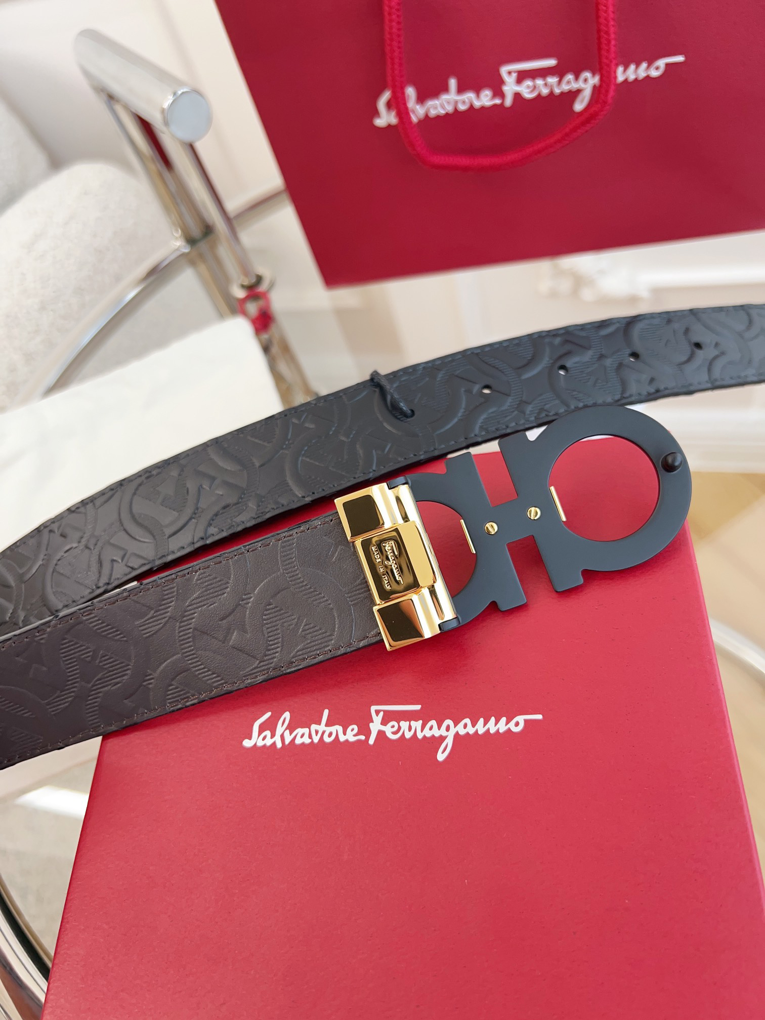 フェラガモ「Ferragamo」男性用ベルト