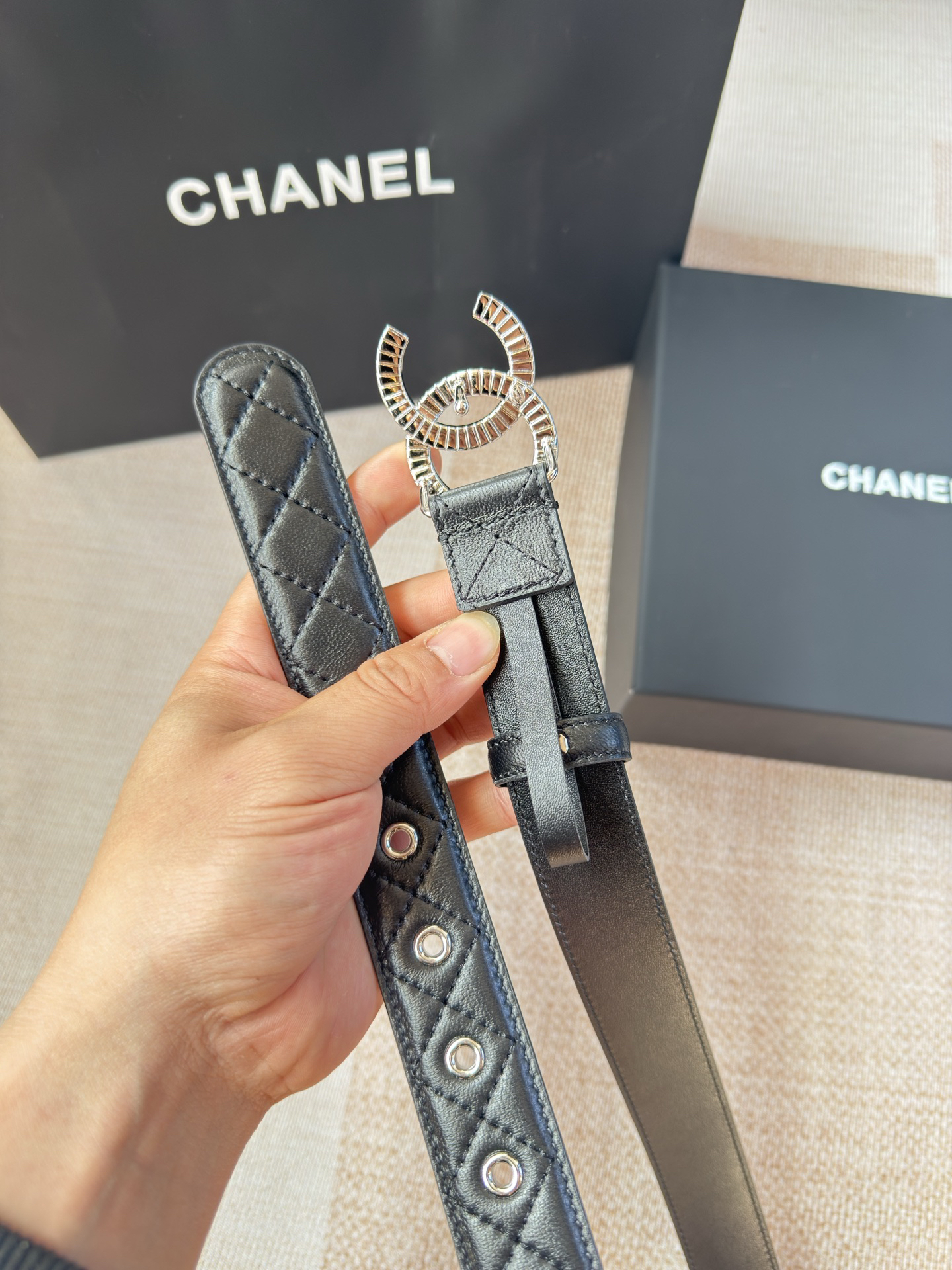 シャネル「Chanel」女性用ベルト