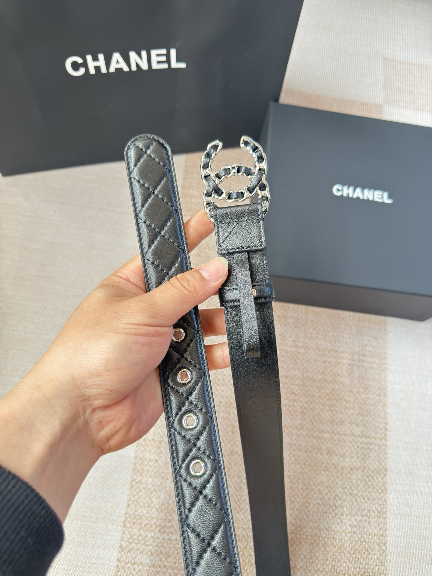 シャネル「Chanel」女性用ベルト