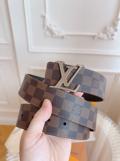 ルイ・ヴィトン「Louis Vuitton」ベルト モノグラムレザーベルト