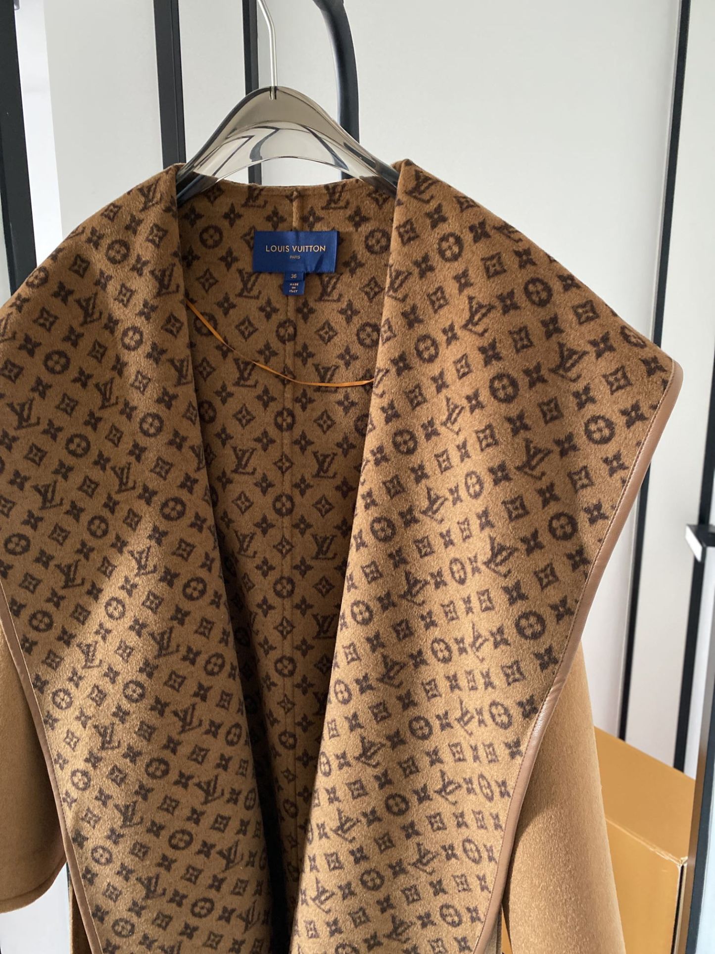 [ Louis Vuitton ] ルイ・ヴィトン  リバーシブルコートウールレディーストップス