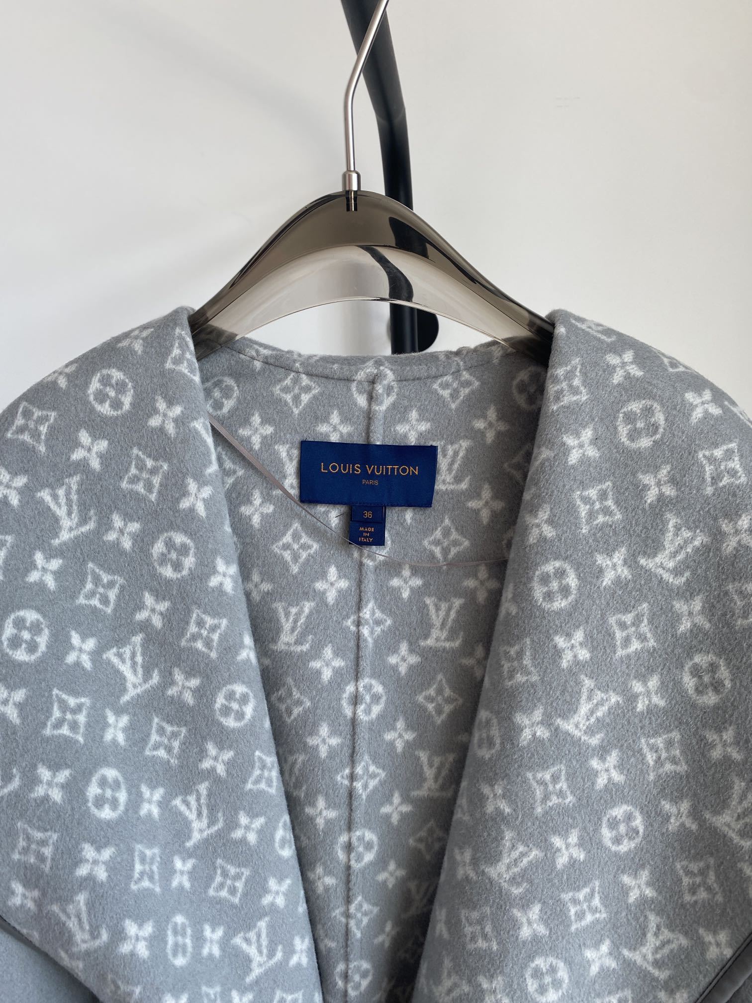 [ Louis Vuitton ] ルイ・ヴィトン  リバーシブルコートウールレディーストップス