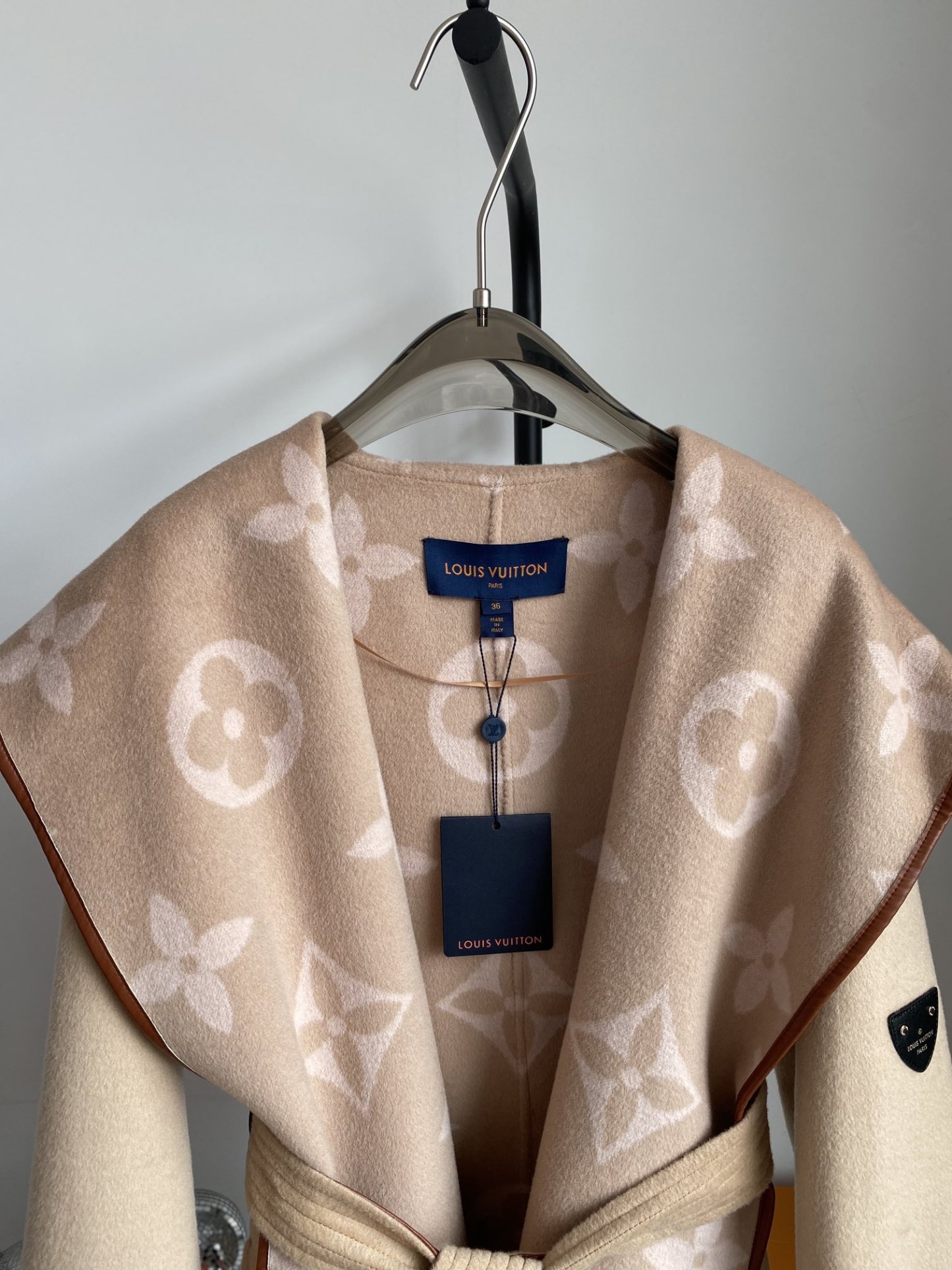 [ Louis Vuitton ] ルイ・ヴィトン  リバーシブルコートウールレディーストップス
