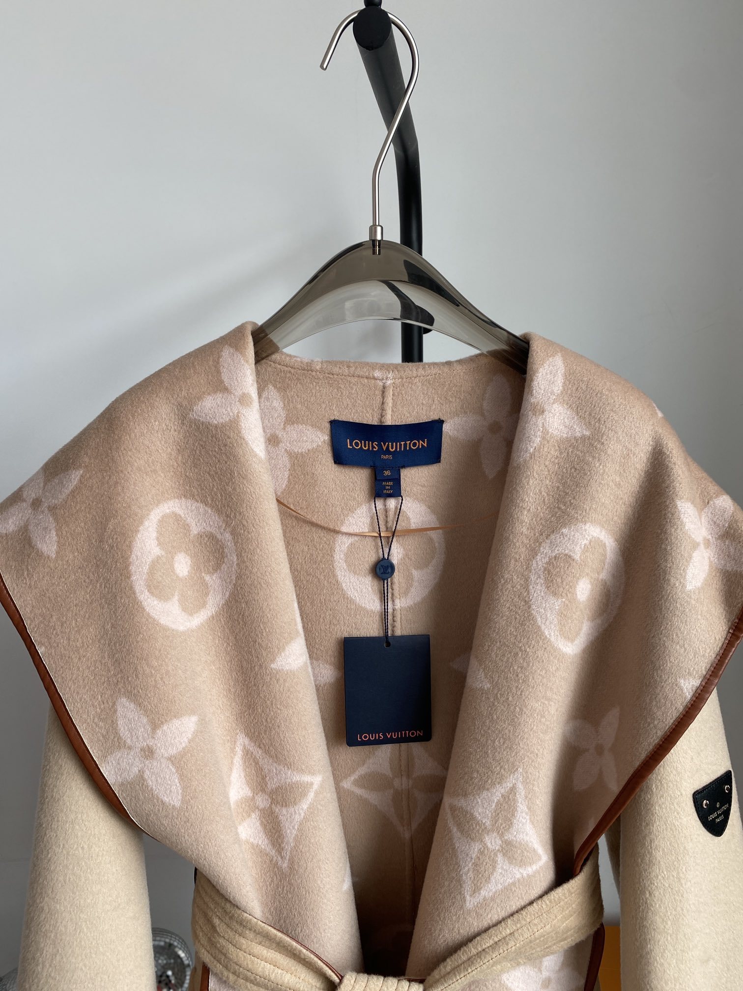 [ Louis Vuitton ] ルイ・ヴィトン  リバーシブルコートウールレディーストップス