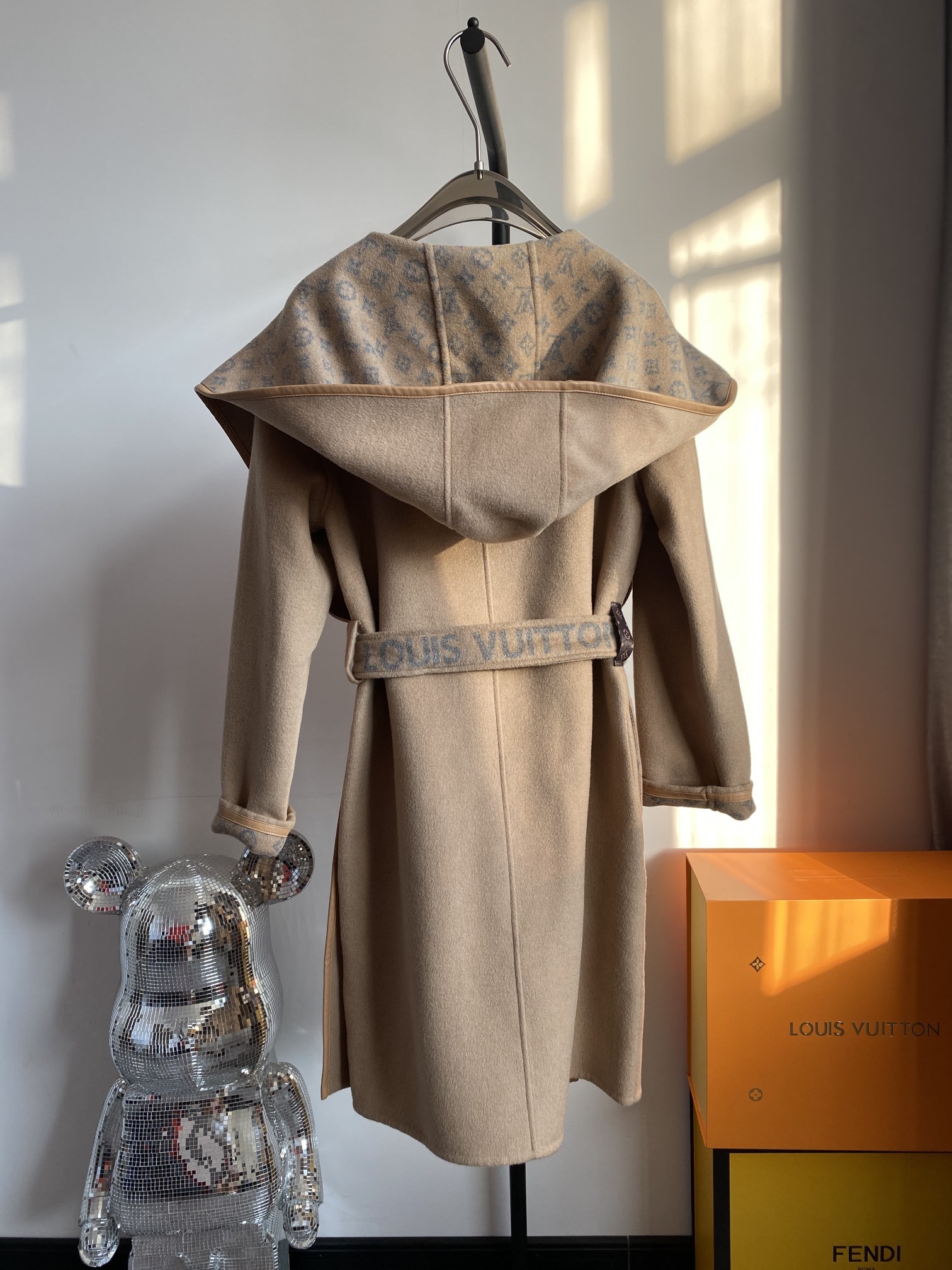 [ Louis Vuitton ] ルイ・ヴィトン  リバーシブルコートウールレディーストップス