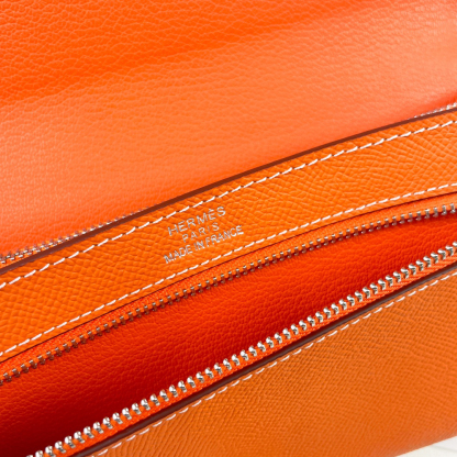エルメス「Hermès」 レザーポケットウォレット