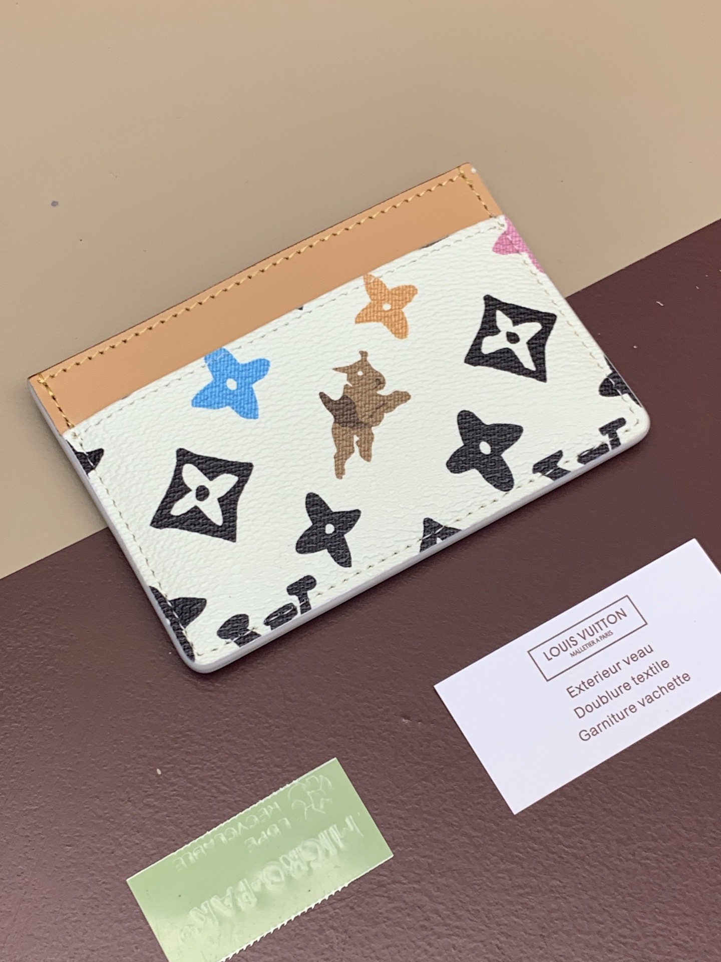 ルイ・ヴィトン「Louis Vuitton」レザーポケットウォレット