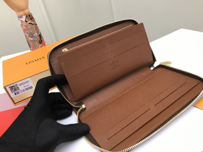 ルイ・ヴィトン「Louis Vuitton」レザーポケットウォレット