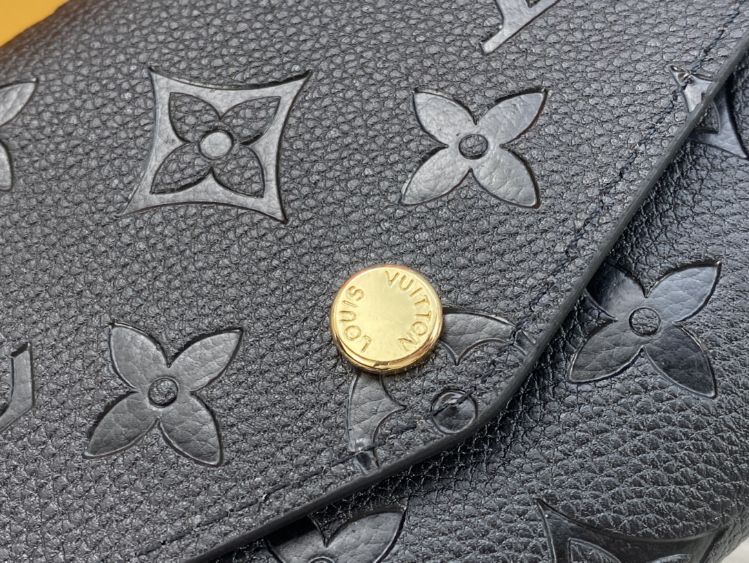 ルイ・ヴィトン「Louis Vuitton」レザーポケットウォレット レディース おしゃれ ショルダーバッグ