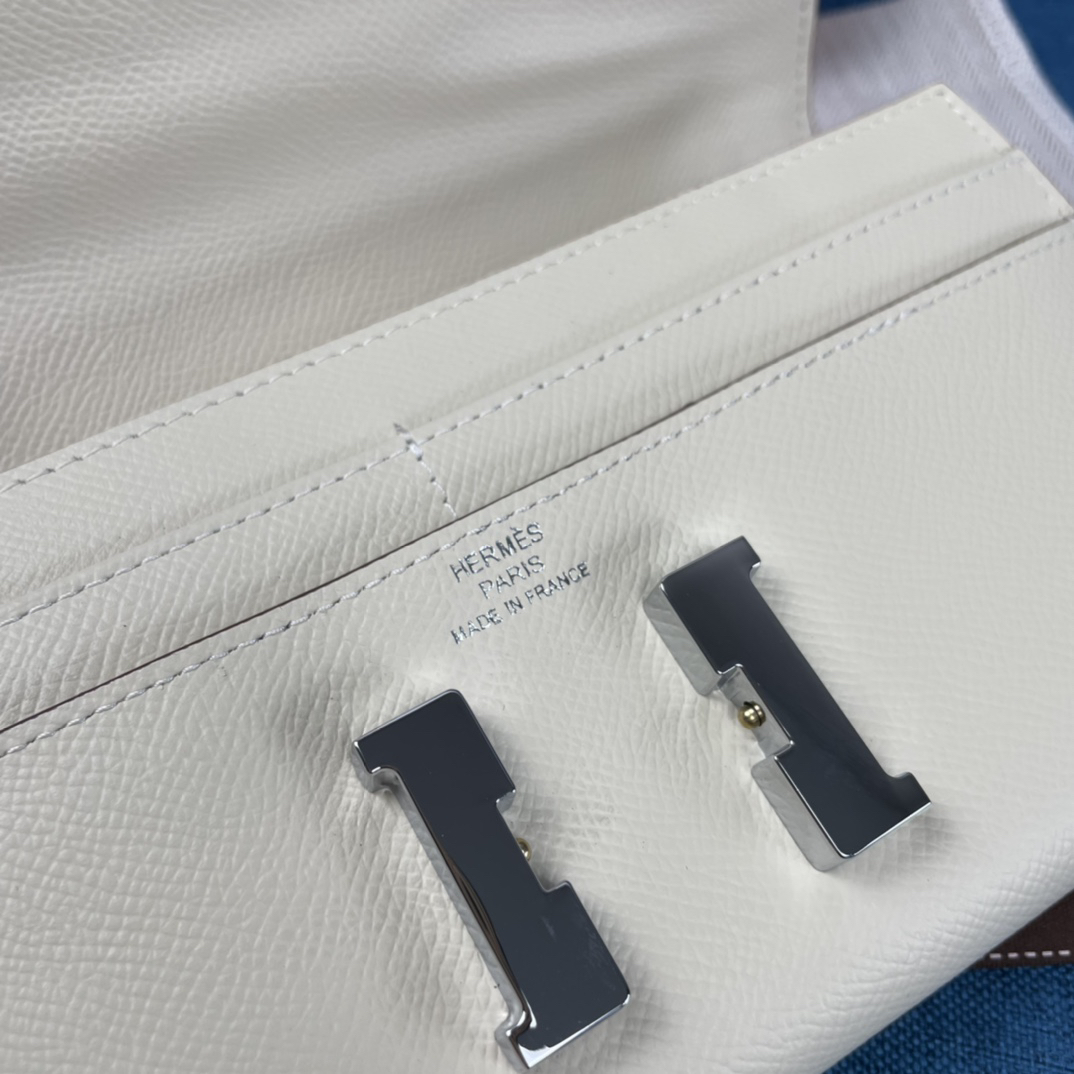 エルメス「Hermès」 レザーポケットウォレット