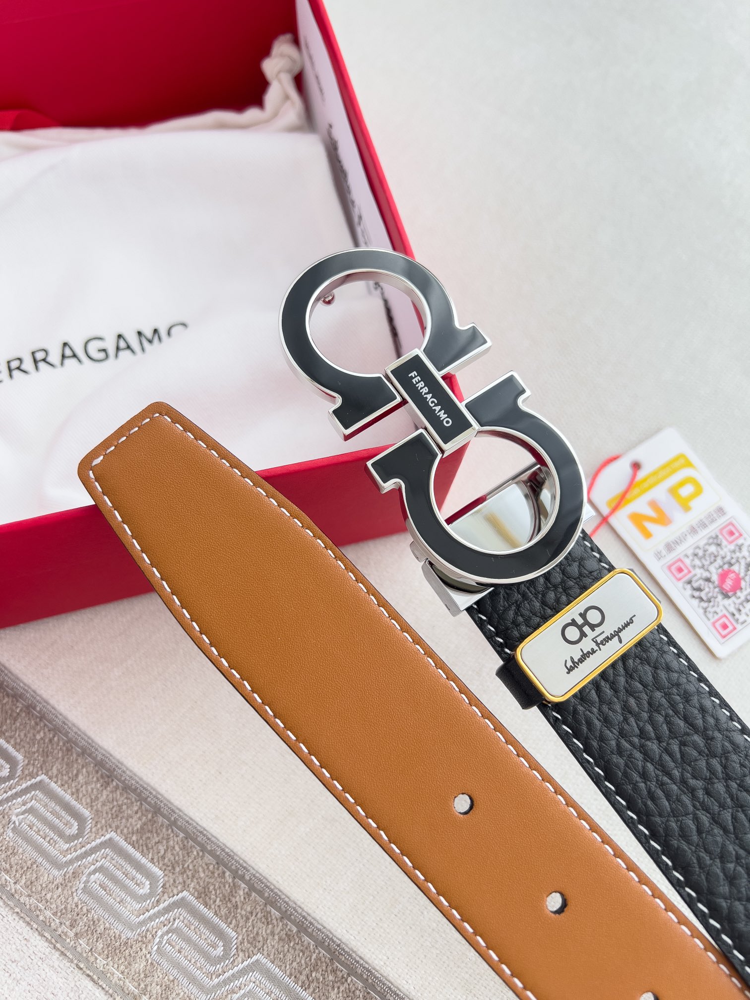 フェラガモ「Ferragamo」男性用ベルト