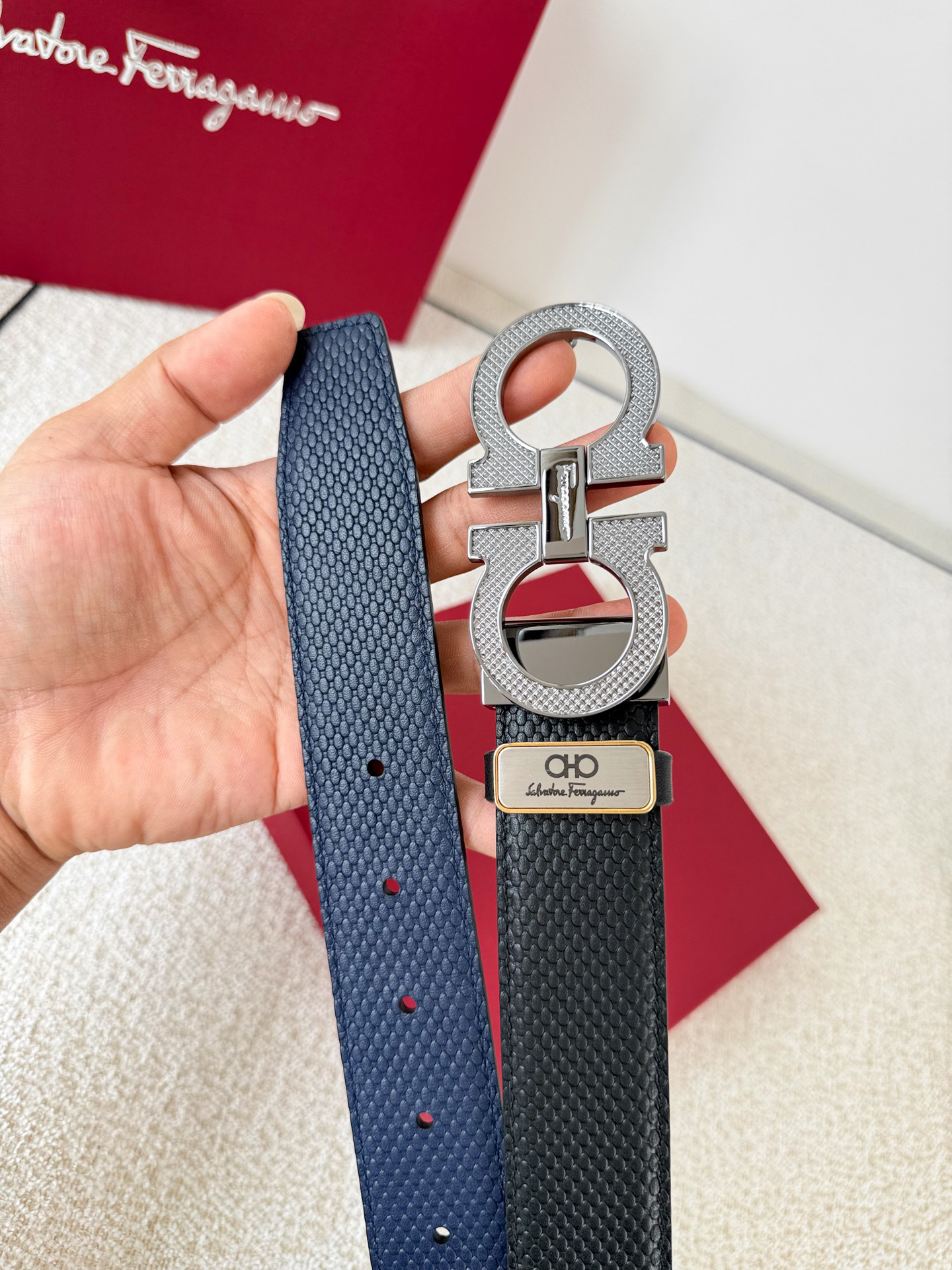 フェラガモ「Ferragamo」男性用ベルト