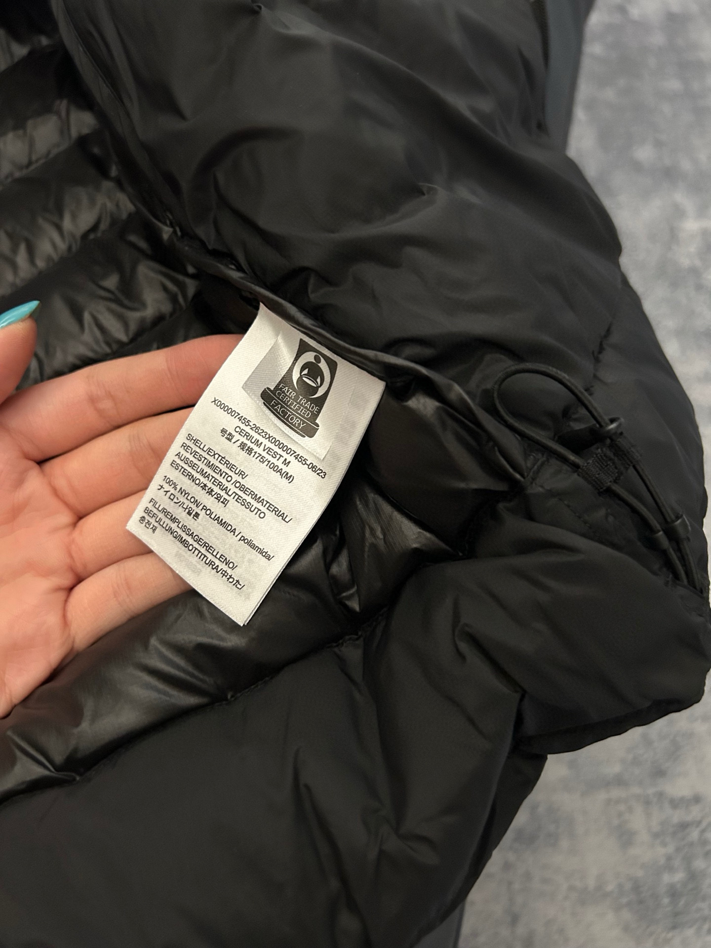 始祖鳥冬専門軽量保温カルビベスト