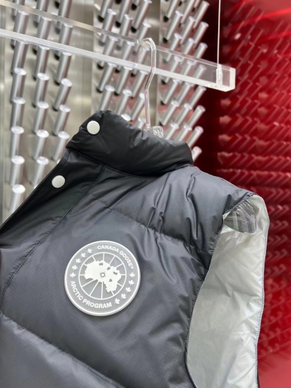 カナダグラス冬のダウンジャケットベスト