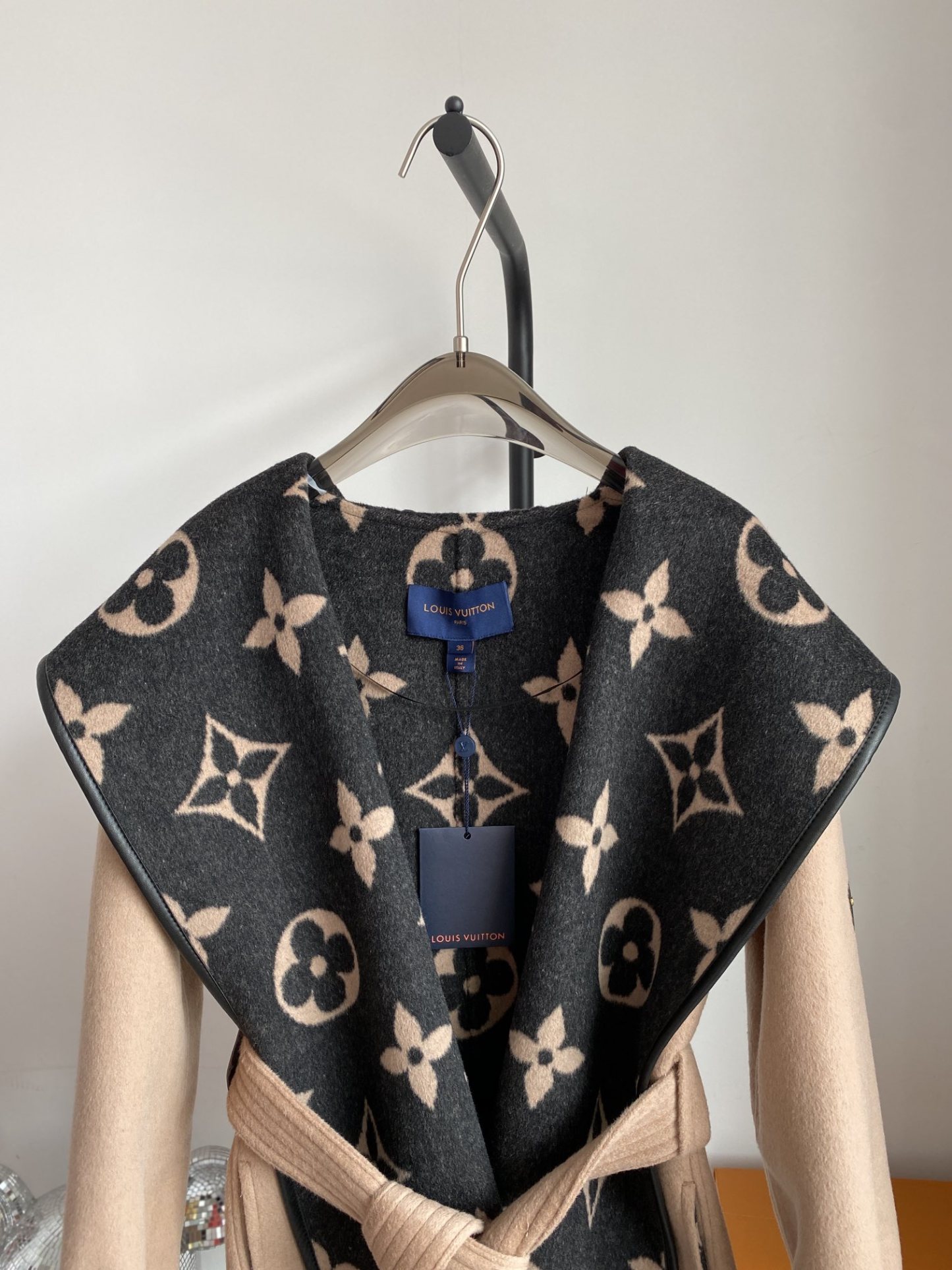 [ Louis Vuitton ] ルイ・ヴィトン  リバーシブルコートウールレディーストップス