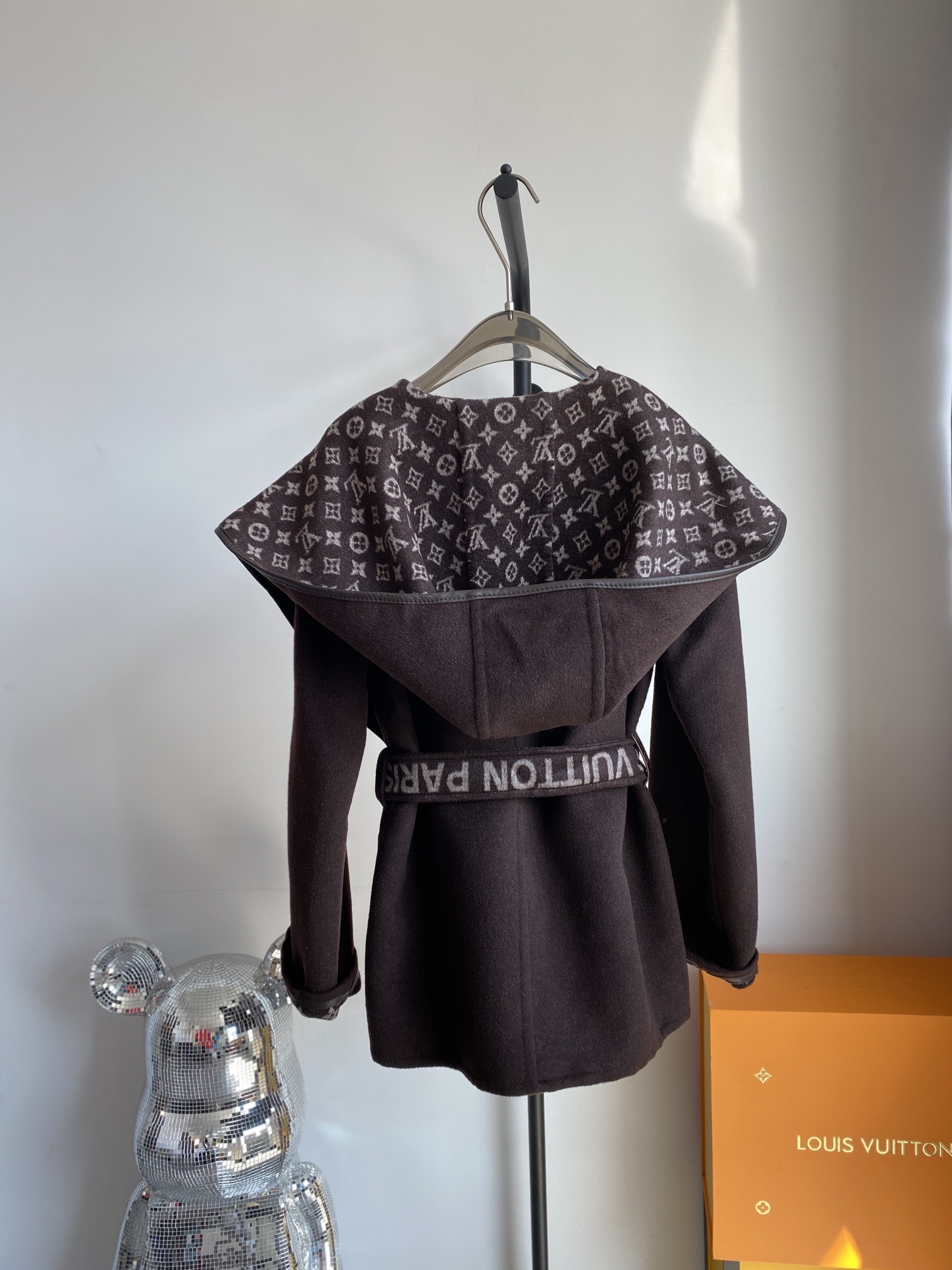 [ Louis Vuitton ] ルイ・ヴィトン  リバーシブルコートウールレディーストップス