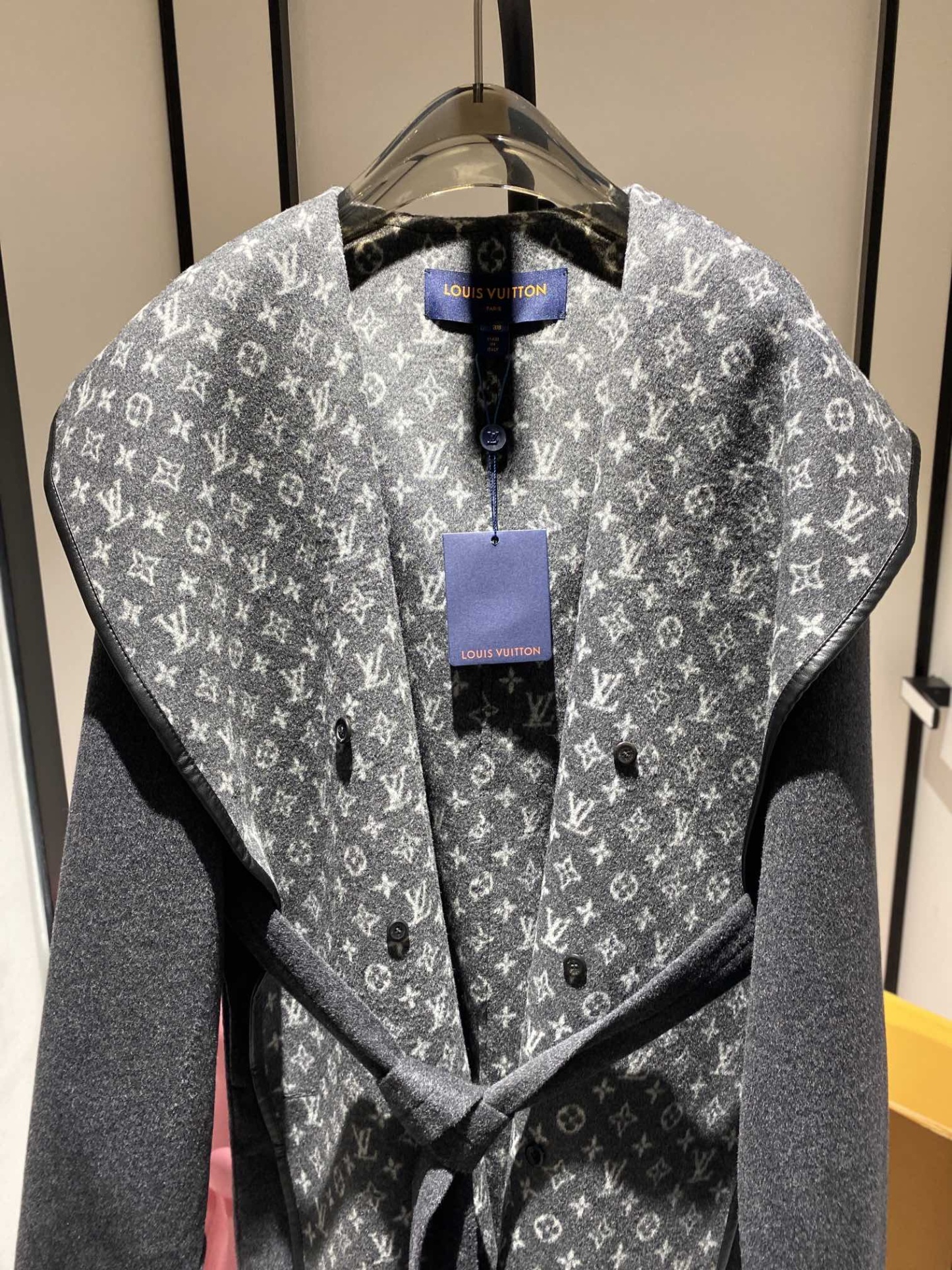 [ Louis Vuitton ] ルイ・ヴィトン  リバーシブルコートウールレディーストップス