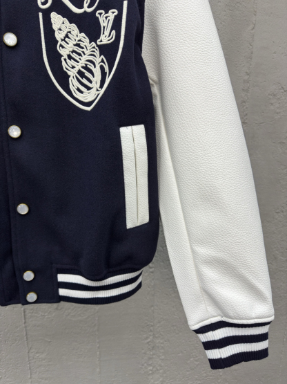 [ Louis Vuitton ] ルイ・ヴィトン  サザエ刺繍ウールの野球ウエア
