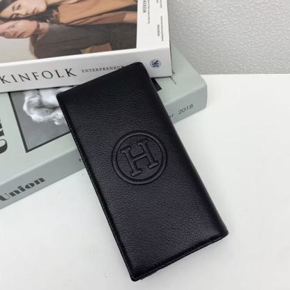 エルメス「Hermès」 レザーポケットウォレット