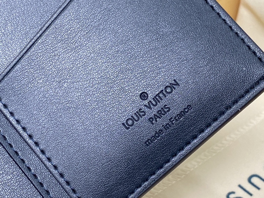 ルイ・ヴィトン「Louis Vuitton」レザーポケットウォレット