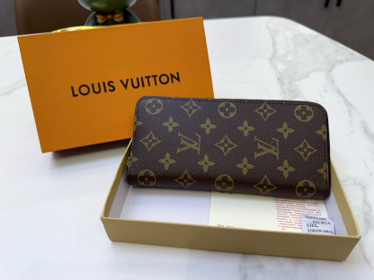 ルイ・ヴィトン「Louis Vuitton」レザーポケットウォレット