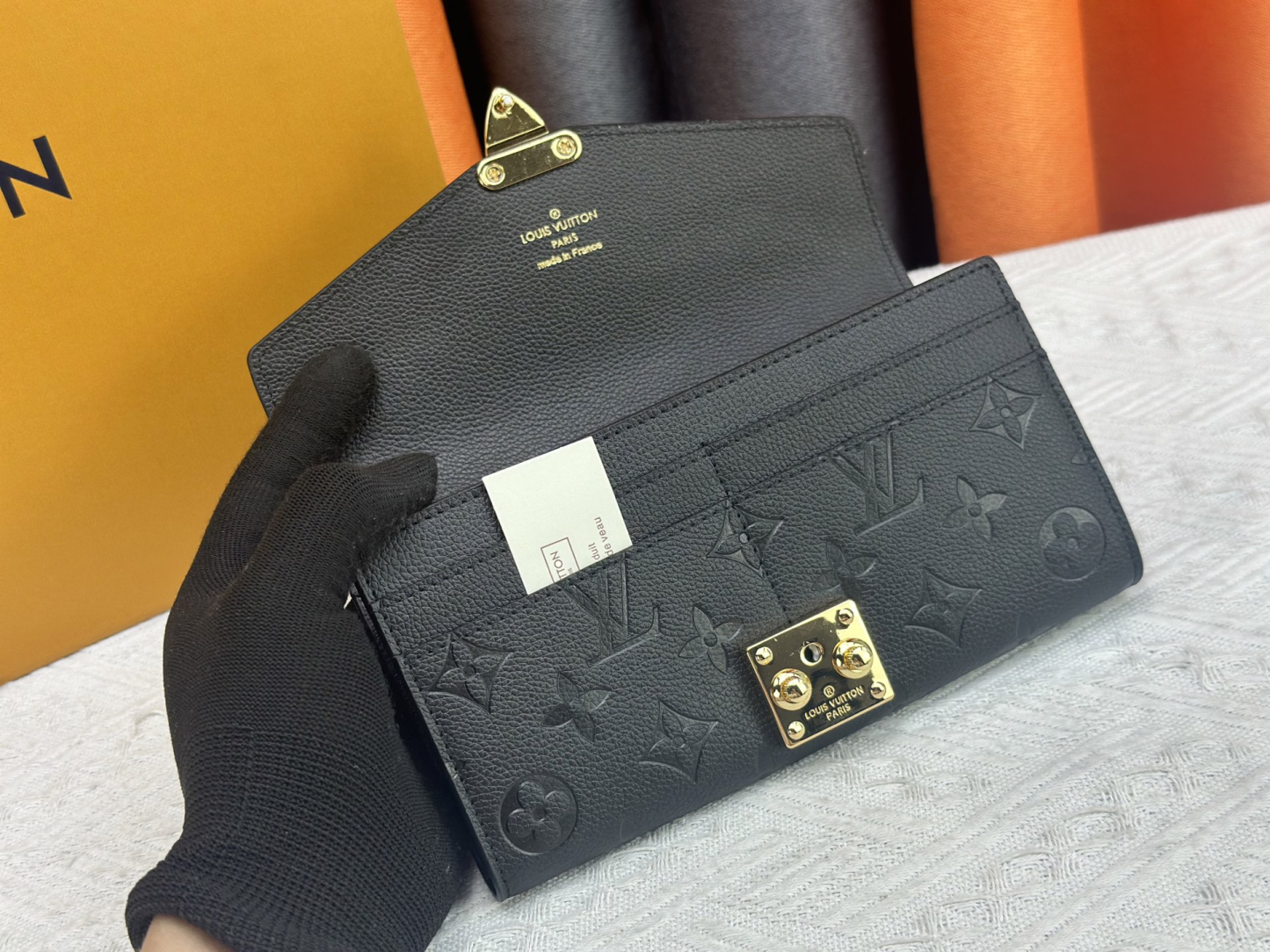 ルイ・ヴィトン「Louis Vuitton」レザーポケットウォレット