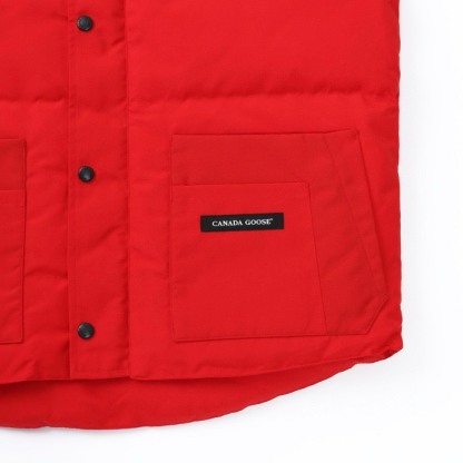 カナダグラス冬のダウンジャケットベスト