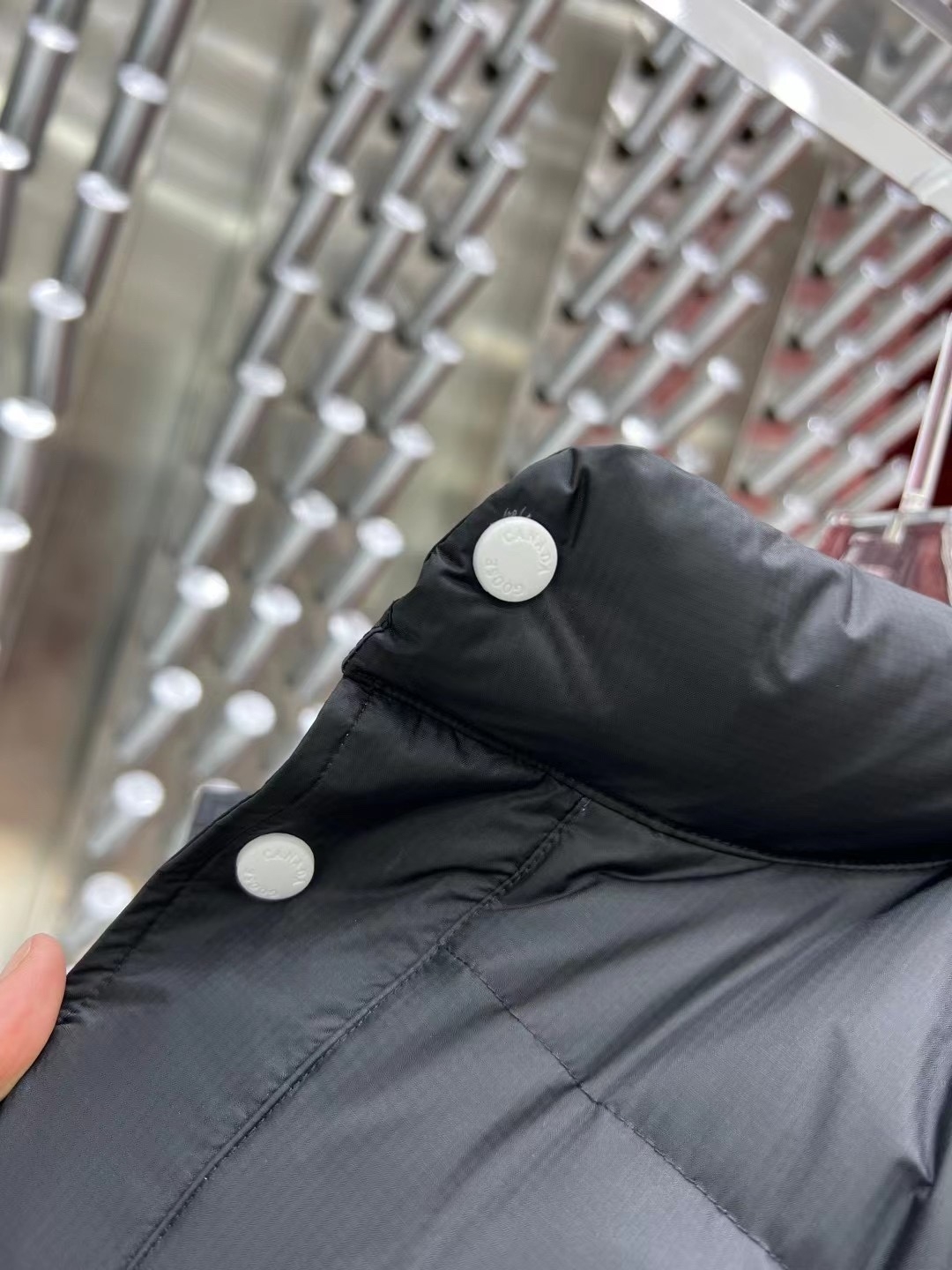 カナダグラス冬のダウンジャケットベスト