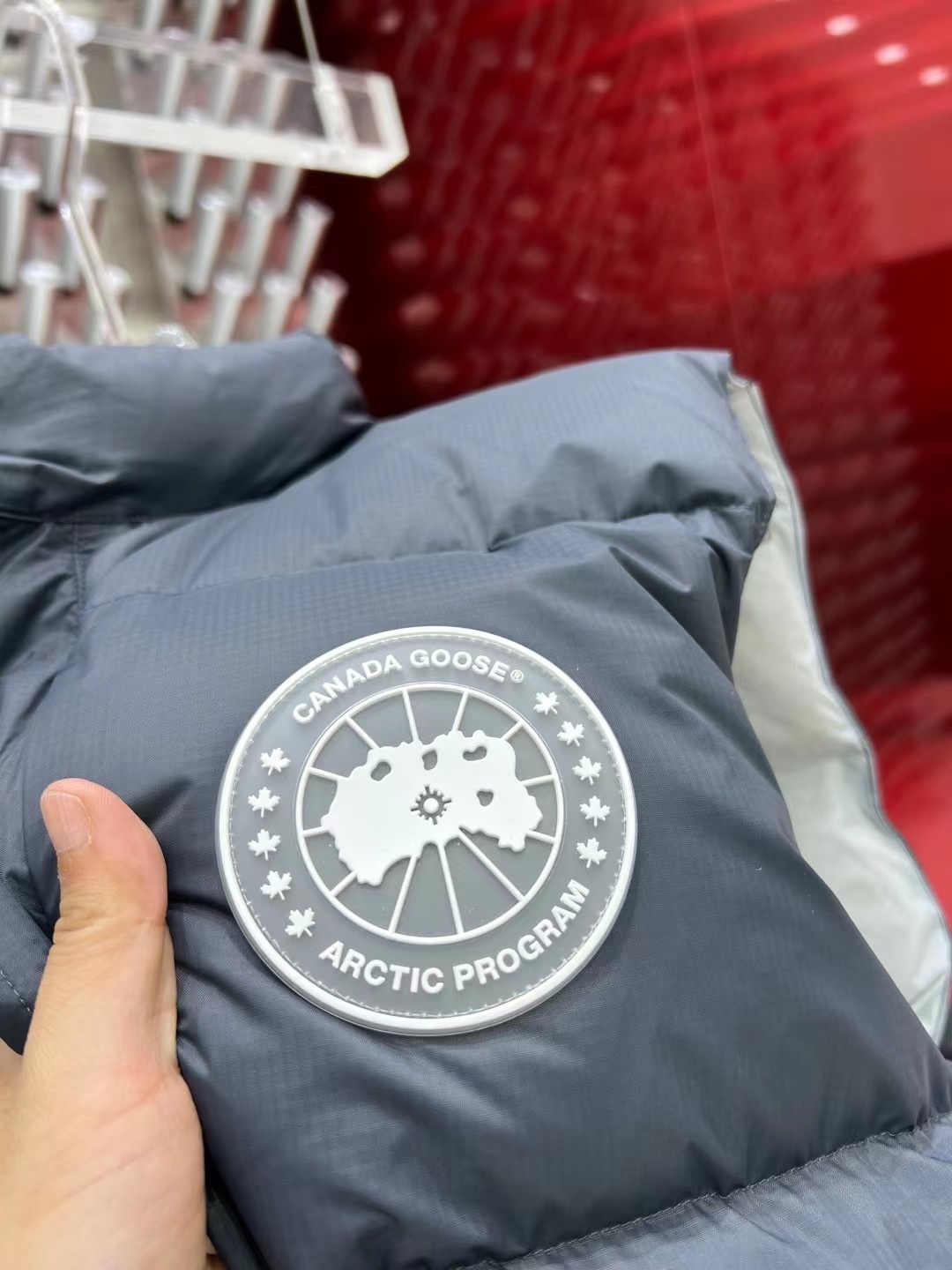 カナダグラス冬のダウンジャケットベスト