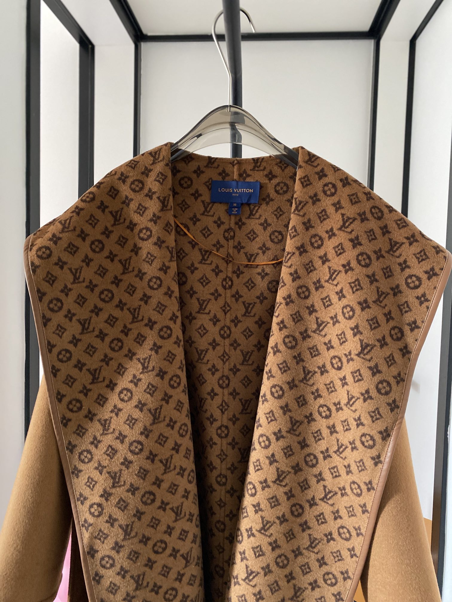 [ Louis Vuitton ] ルイ・ヴィトン  リバーシブルコートウールレディーストップス