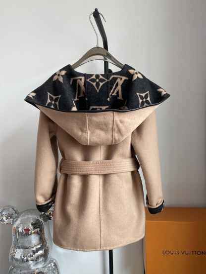 [ Louis Vuitton ] ルイ・ヴィトン  リバーシブルコートウールレディーストップス