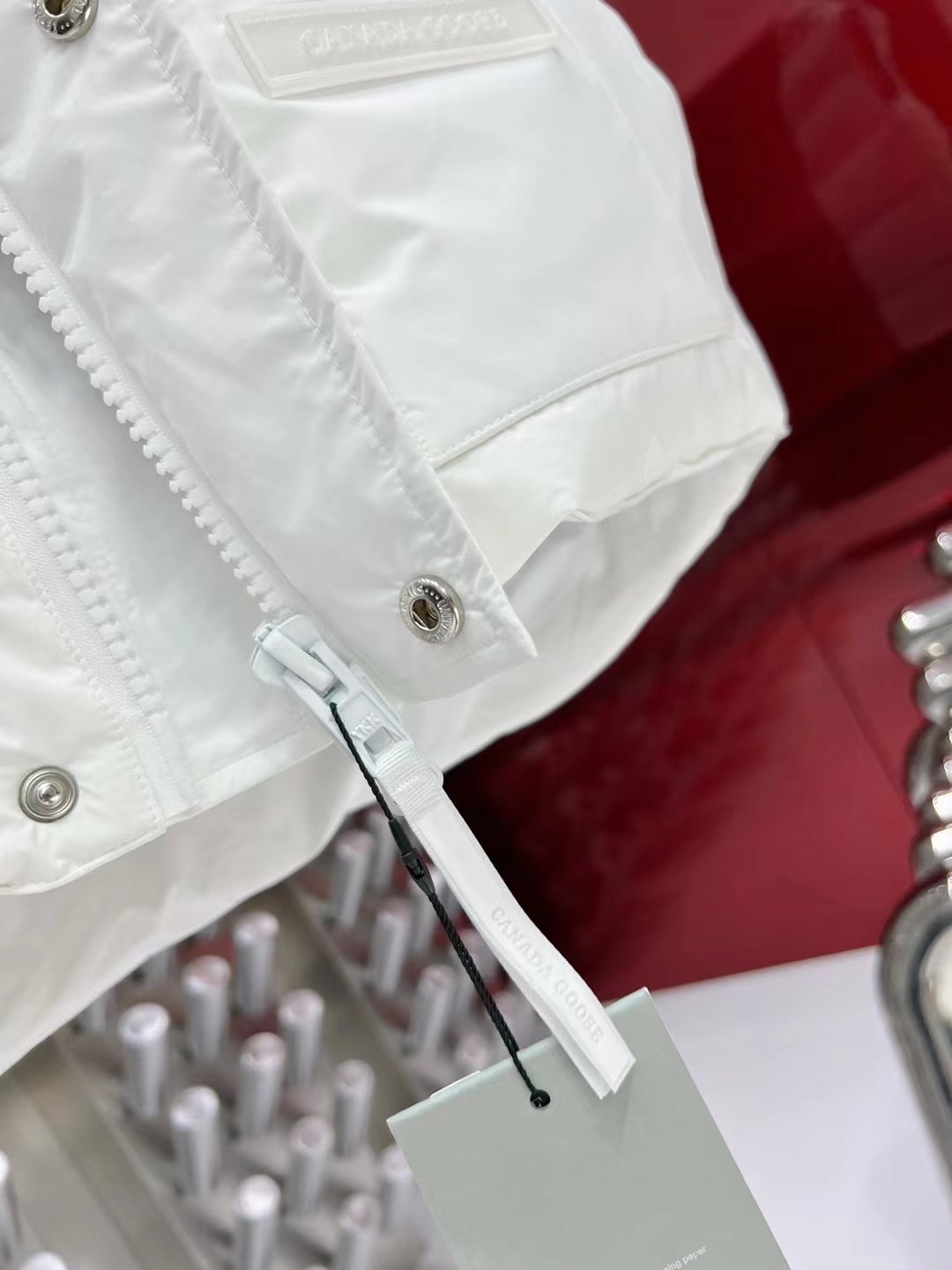 カナダグラス冬のダウンジャケットベスト