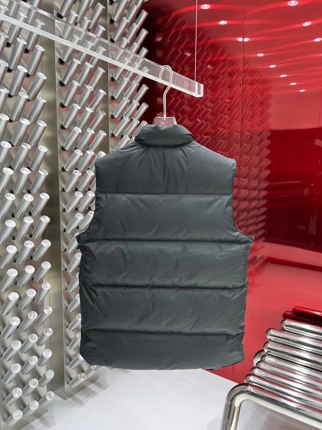 カナダグラス冬のダウンジャケットベスト