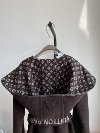 [ Louis Vuitton ] ルイ・ヴィトン  リバーシブルコートウールレディーストップス